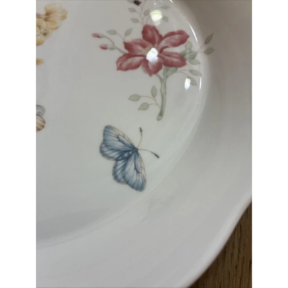 Lenox Butterfly Meadow Pie Plate Serving Dish 9.5